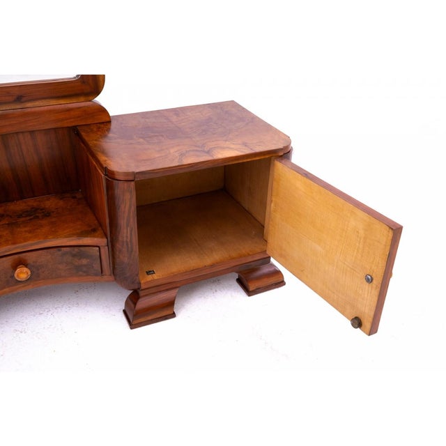 Art Deco Dressing Table, Poland, 1940s For Sale - Image 4 of 14