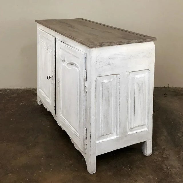 Wood 18th Century Country French Provincial Painted Buffet For Sale - Image 7 of 12