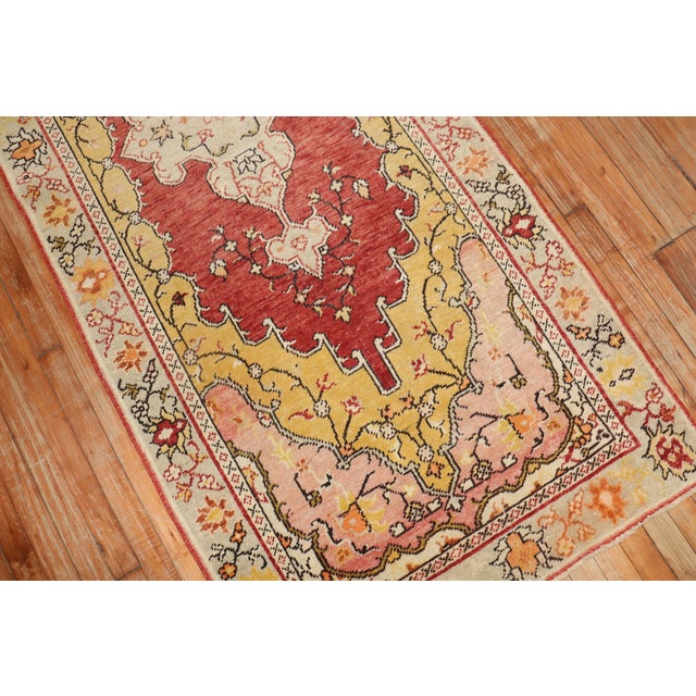 Vintage Oushak Runner - 3'3" x 12'6" For Sale - Image 17 of 18
