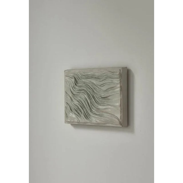 Danish Modern Stoneware Wall Relief from Tove Anderberg, Denmark, 1970s For Sale - Image 3 of 12