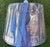 1990s Blue & White Ginger Jar Table Lamps W/Shades by Brooks Brothers For Sale - Image 4 of 5