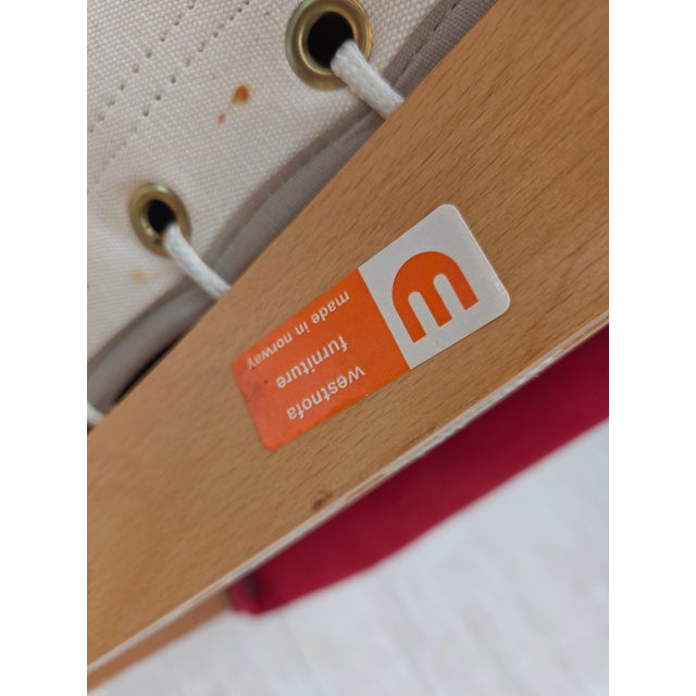 Norwegian Siesta Chairs and Ottoman by Ingmar Relling Westnofa, 1970s, Set of 3 For Sale - Image 14 of 18