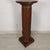 Vintage Brown Walnut Column For Sale - Image 5 of 17