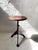 Gold Industrial Workshop Stool from Ab Odelberg & Olson, Sweden, 1930s For Sale - Image 8 of 11