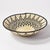 Beige Early 20th Century Sisal Handwoven Black and White Star Basket Eswatini 8inch For Sale - Image 8 of 8