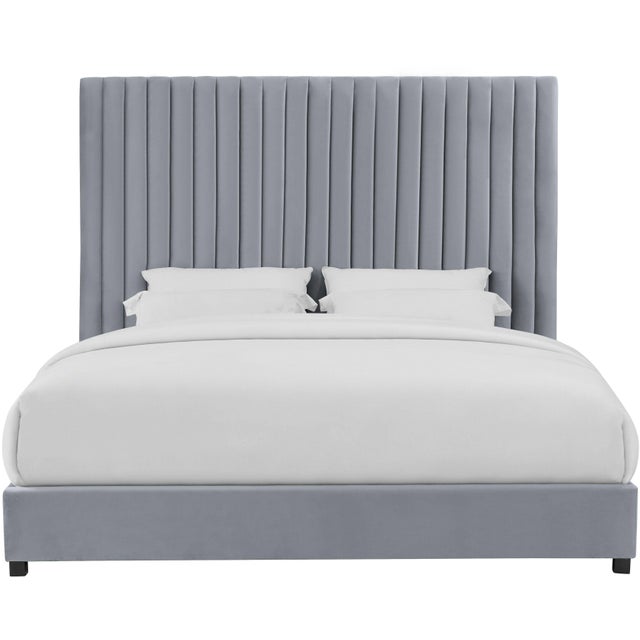 Yes, taller is better. We've reached a whole new level with the Arabelle bed and its impressive stately, channel-tufted...