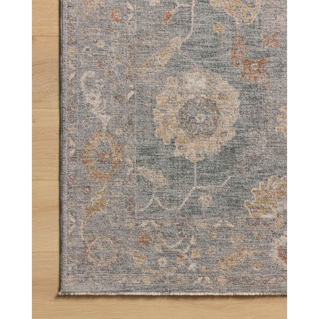 Loloi Rugs Chris Loves Julia x Loloi Louisa Ocean / Sunset 2'-7" x 10'-0" Runner Rug For Sale - Image 4 of 5