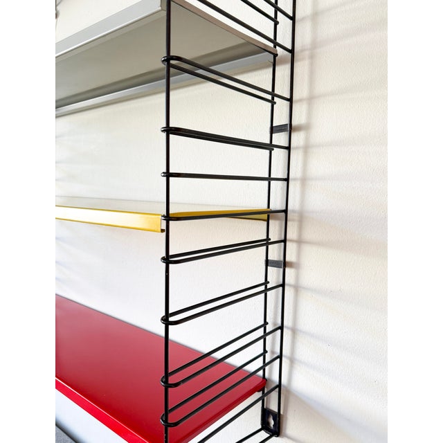 Vintage Dutch Wall Rack by Adriaan Dekker for Tomado Holland, 1970s For Sale - Image 13 of 15