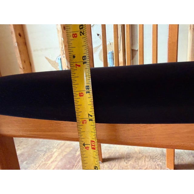 Mid-Century Modern Skovby Furniture Set of 8 Mid Century Style Modern High Back Teak Dining Chairs For Sale - Image 3 of 17