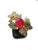 Art Deco Bochic "Orient" Vintage Ruby & Sapphire Vintage Cluster Ring Set 18K & Silver For Sale - Image 3 of 18
