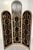 Wood Mid 20th Century Art Deco Gilt and Black Lacquer 3-Panel Divider Screen For Sale - Image 7 of 7