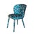 Yvonne chair in solid beech, particle board and hr foam by popus editions. Dimensions: w 48 x d 48 x h 89 cm. Materials:...