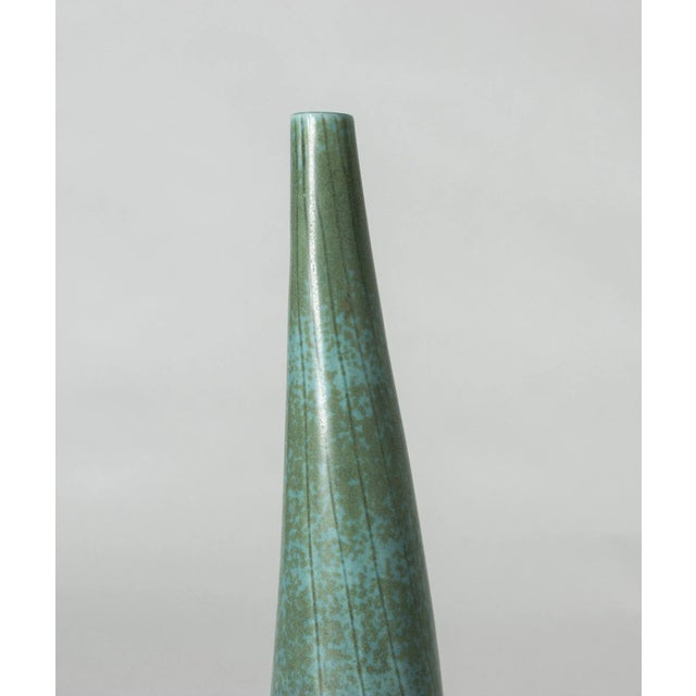 1940s Unique Stoneware Vase by Carl-Harry Stålhane For Sale - Image 5 of 11