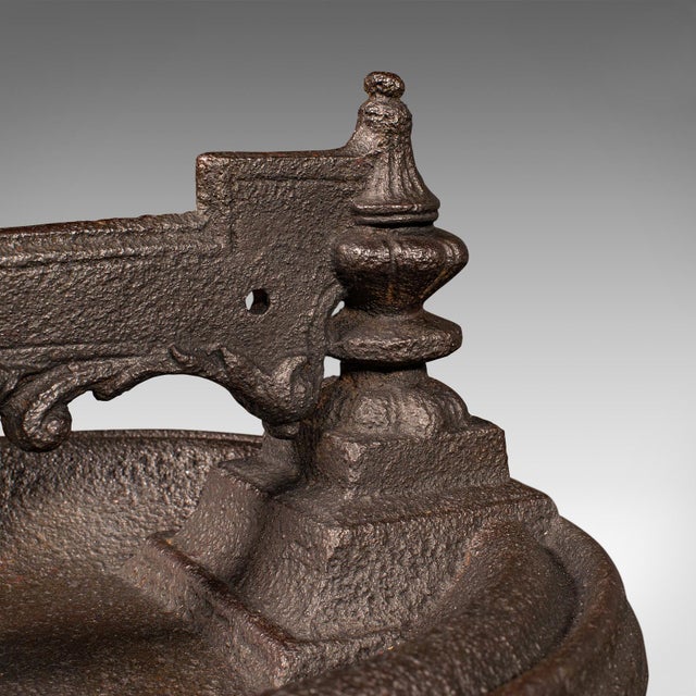 Metal 1800's Antique Entrance Boot Scraper For Sale - Image 7 of 8