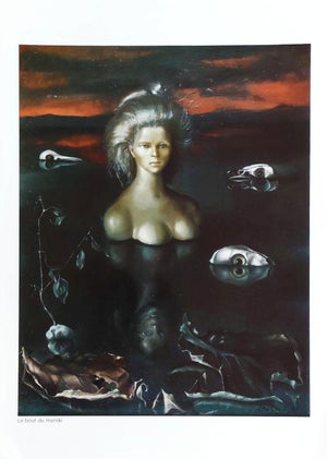 Leonor Fini Photogravure 4 Le Bout Du Monde 1980