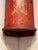 Chinoiserie Red Chinoiserie Hanging Corner Cupboard For Sale - Image 3 of 9