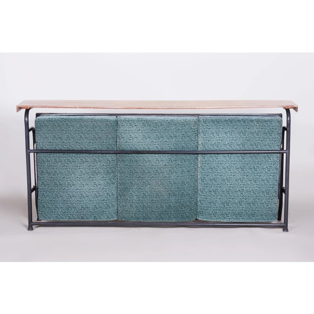 Blue Folding Sofa, 1930s For Sale - Image 10 of 13