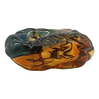 Large Vintage Ashtray in Murano Glass, 1950s For Sale