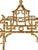 Gold Hollywood Regency Faux Bamboo Chinoiserie Pagoda Mirror For Sale - Image 8 of 8