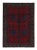 Red Rug & Kilim’s Baluch Tribal Rug in Red With Burgundy and Blue Geometric Patterns For Sale - Image 8 of 8