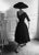 New Look (1955) - Silver Gelatin Fibre Print (Photo by Kurt Hutton/Getty Images) A model wearing a black cocktail dress...