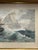 Late 19th Century 19th-Century Maritime Watercolor "Le Naufrage" After Théodore Gudin in Grand Rococo Frame For Sale - Image 5 of 7