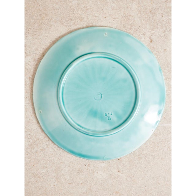 Majolica Antique Villeroy & Boch Plate For Sale - Image 9 of 11