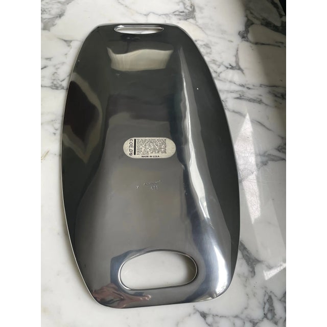 Nambe Vintage Nambe Serving Tray For Sale - Image 4 of 6