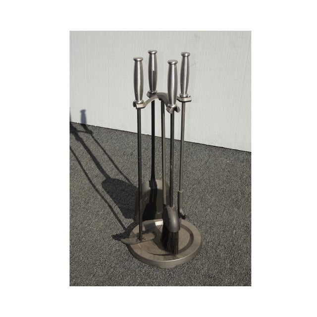 Gorgeous Fireplace Tools in Good Condition. Solid and Firm. Wear is usual for their age. Please see the photos. Overall a...