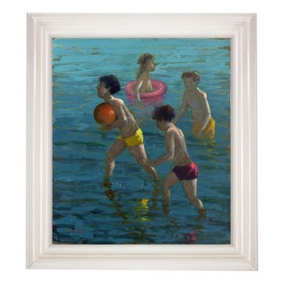 Renato Criscuolo, Reflections on Estate, Oil on Canvas, 2008, Framed For Sale
