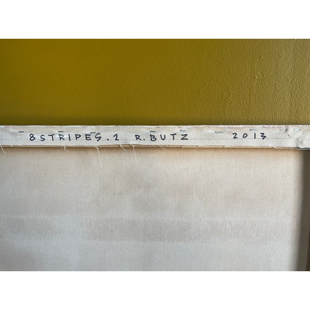 8 Stripes II, Original Painting by Richard Butz For Sale - Image 12 of 12