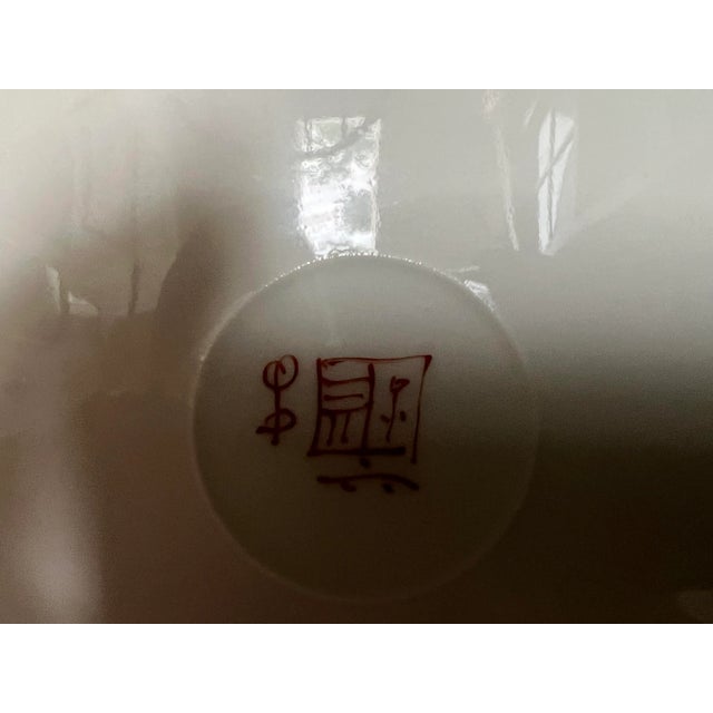 Ceramic Mid-19th Century Hand Painted Porcelain Plate For Sale - Image 7 of 8