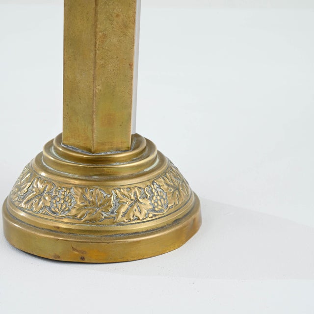 Metal 20th Century French Brass Goblet For Sale - Image 7 of 18