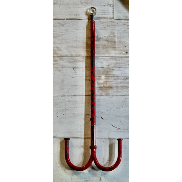 Metal Victorian Decorative Iron Hanging Hook For Sale - Image 7 of 18