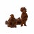 Figurative Chinese Oriental Wood Artistic Golden Kids Carving Display Figure Art For Sale - Image 3 of 6
