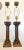 Pair of Antique 1800's Carved Wood Figural Sculpture Architectural Salvage Lamps For Sale - Image 4 of 12