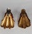 Metal Clip-on Earrings in Brass and Rhinestone, 1980s, Set of 2 For Sale - Image 7 of 11
