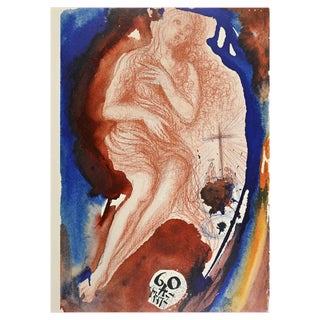 Salvador Dali, Many Sins Are Forgiven To The Sinful Woman, Lithograph, 1964 For Sale