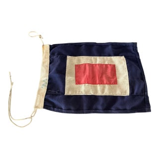 Vintage British Boating Flag For Sale