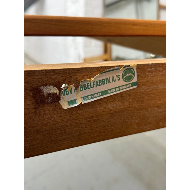 Mid-Century Danish Draw-Leaf Teak Dining Table by Skovby Mobelfabrik For Sale - Image 18 of 18