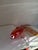 Large Red Sommerso Murano Glass Fish Vase with Applied Clear Fins from 1295 Murano, Italy, 1960s For Sale - Image 14 of 14