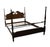 ETHAN ALLEN Georgian Court Collection Solid Cherry Traditional Style Queen Size Four Poster Bed 11-5654 66" High 65" Wide...