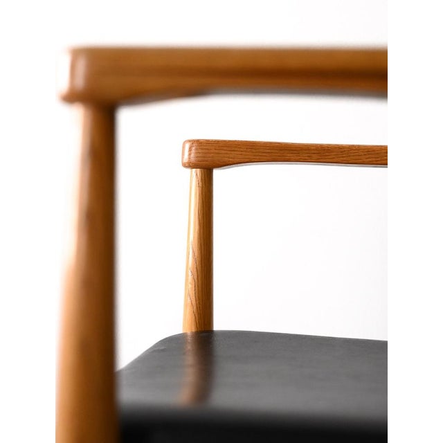 Scandinavian Armchair in Leatherette, 1960s For Sale - Image 9 of 12