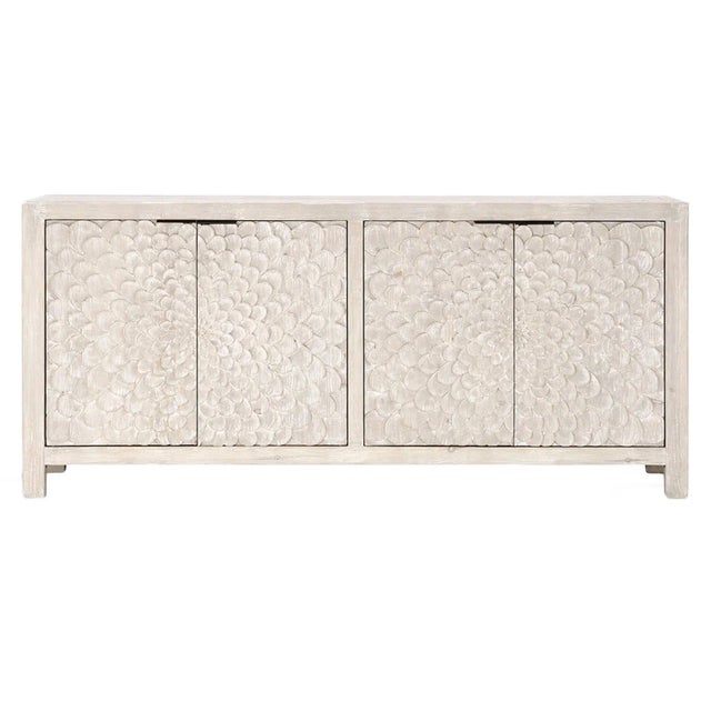 Delilah White Washed Sideboard For Sale - Image 13 of 13