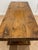 Monumental Monastery Table in Oak, 1850 For Sale - Image 3 of 4