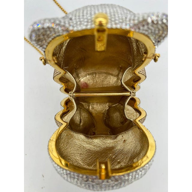 1980s Judith Leiber Swarovski Crystal Spencer Bear Minaudiere For Sale - Image 11 of 11
