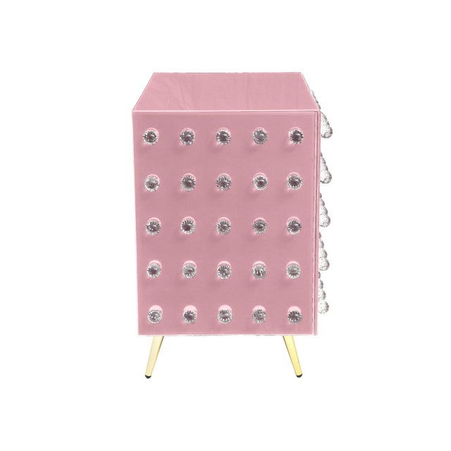 Venetian Italian Pink Cabinet Ninety For Sale - Image 4 of 4