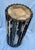1980s Antique Neoclassical Fluted Wood Column Peeling Paint For Sale - Image 5 of 11