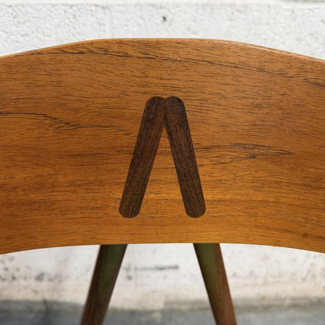 Vintage Bengt Ruda "Nizza" Teak Occasional Accent Chair for Ikea Sweden, Circa 1960 For Sale - Image 10 of 11