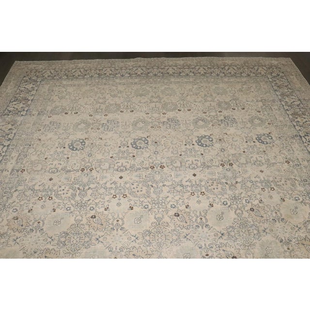 Textile Large Persian Tabriz Carpet rug no. j4870 For Sale - Image 7 of 10